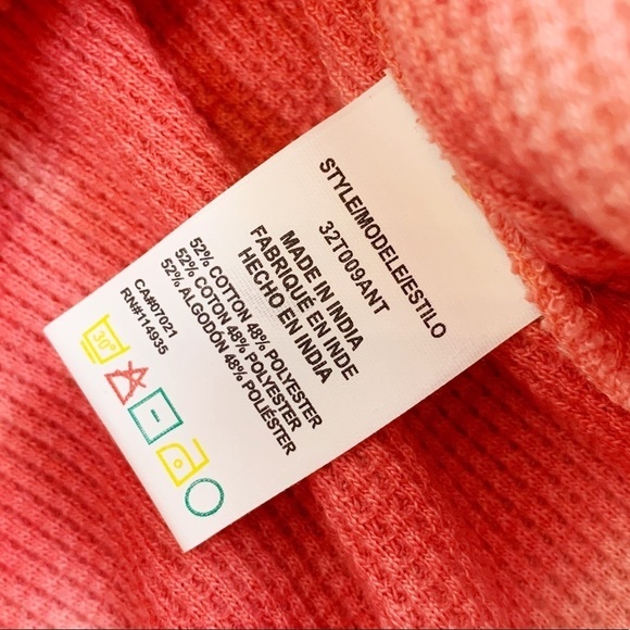 NWT Saturday/Sunday Janelle Waffle Tie Dye Joggers - Picture 6 of 6